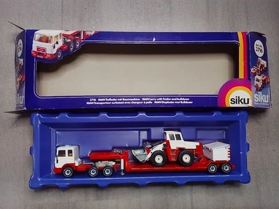 Camión Siku 3716 MAN con remolque y caja de cargador útil Alemania Occidental Foto 1 de 4