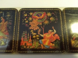 6 edle Untersetzer 9 x 9 cm OVP Unbenutzt Coasters подставки Ostern Märchen Sage - Picture 1 of 12