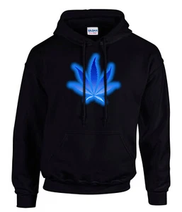 Cannabis MARIHUANA Hanf Smokin Jahman Hooded Kapuzenpullover Schwarz -3072 -SW - Picture 1 of 2