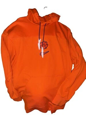 Clemson Tigers Hoodie, TEAM ISSUED, Worn Once, Size Medium - Image 1 of 4