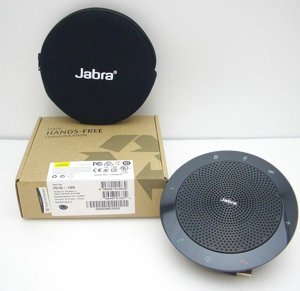 Jabra SPEAK 510 MS Microsoft USB / Bluetooth Conferencing Speakerphone 7510-109 - Immagine 1 di 1