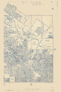 Portage Park, City of Chicago, Historic Map Vtg - Picture 1 of 6