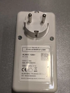 Devolo dLAN 1200+ Powerline Adapter - Used, Working - Afbeelding 1 van 6