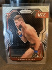 UFC Jiri Prochazka 2021 Panini Prizm Silver Holo Rookie Card