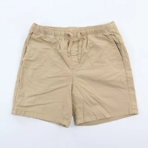Pantalones Cortos Chinos GAP 7" Para Hombre Medianos 32-34 Beige Cintura Elástica Cordón Elástico - Imagen 1 de 9