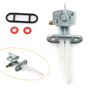 Fuel Petcock Valve Switch Assembly Fit Kawasaki Bayou 220 KLF220 KLF300 KLF400 - Picture 1 of 11
