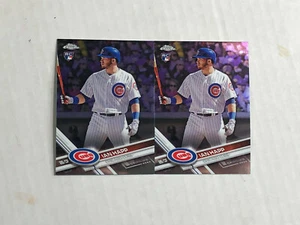 IAN HAPP LOT OF 2 2017 Topps Chrome Update FLAGSHIP BASE RC's #HMT66! CUBS! - Picture 1 of 3