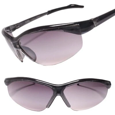 Полуободковые солнцезащитные очки активный образ жизни бег спортивные серые - Изображение 1 из 3