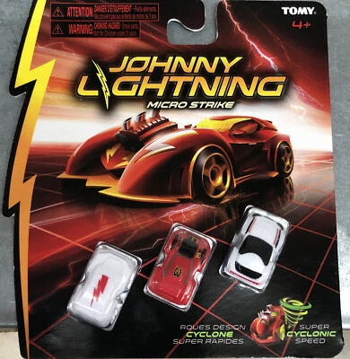 2020 JOHNNY LIGHTNING 3 PACK MICRO STRIKE Cars. NIP MINT - Image 1 of 3