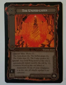 MIDDLE-EARTH CCG MECCG THE BALROG THE UNDER-GATES SITE MEBA BALROG'S HOST LOTR - Imagen 1 de 2