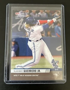 2019 TOPPS NOW #262 VLADIMIR GUERRERO JR. Rookie 1st HR at Rogers Centre Toronto - Picture 1 of 2