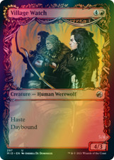 Village Watch SHOWCASE FOIL, Innistrad: Midnight Hunt, NM/M PREORDER