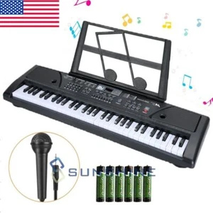 Educational Music Piano Toy with Mic for Kids Toddlers Age 2 3 4 5 6 7 Years Old - Picture 1 of 12