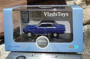 Oxford Diecast Auto 1/76 Scale Ford Escort Mk I - Purple Velvet 76FE002 - Picture 1 of 5