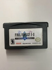 Game Boy Advance Final Fantasy 1 & 2 Dawn Of Souls - Cartridge Only/Tested - Picture 1 of 1