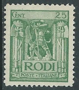 1929 EGEO PITTORICA 25 CENT D. 11 MH * - P2-9 - Picture 1 of 1