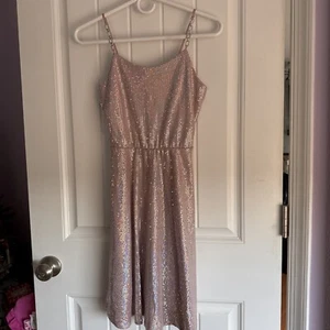 NEW NWT Speechless Girls Size 14 Pink Sleeveless Formal Shimmery Beautiful Dress - Picture 1 of 7