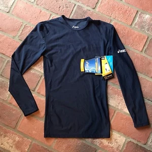 Asics Navy Biomorphic compression Women's Size M Running Workout Athletic long - Picture 1 of 4