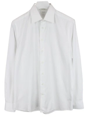 Camicia Formale Slim Fit Traveller SUITSUPPLY Uomo 41 / 16 Bianco Collo Aperto - Immagine 1 di 4