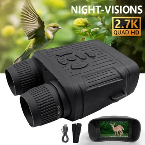 36MP Infrared Night Vision Goggles 3'' HD Screen Binoculars 2.7K Video Recording - Picture 1 of 21