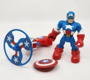 Toy Biz Marvel Spider-man & Friends Captain America Figure and Accessories - Picture 1 of 6
