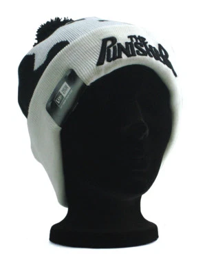 New Era The Punisher Cuff Knit Winter Snow Hat Marvel Comics Skull Black NWT - Image 1 of 4