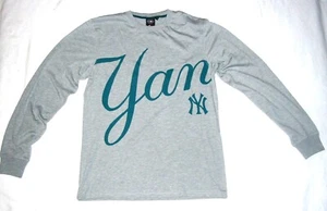 NEW YORK YANKEES - Grey - Longsleeve / Longarm-Shirt - Größe / Size M - FANATICS - Bild 1 von 2