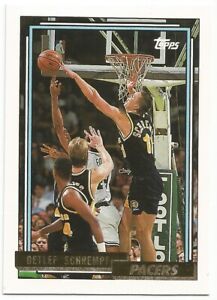 Detlef Schrempf Topps GOLD 1992/93 - NBA Basketball Card #64