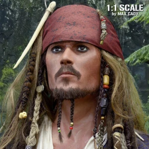 Bildschirmgenau Jack Sparrow Bandana, Piraten der Karibik, NEU oder GEALTERT - Bild 1 von 14