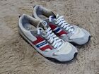 Diesel Gunner Cow Leather Men?S 9 White Blue Red Running Athletic Sneakers Shoes
