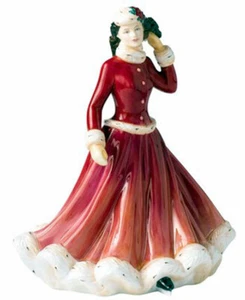 Royal Doulton Winter Fun Pretty Ladies Seasons Figurine Skating HN5258 NEW Boxed - Picture 1 of 5