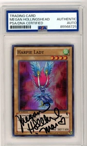 PSA Megan Hollingshead Signed Harpie Lady (Original Artwork) MRD-008 Holo - Picture 1 of 2