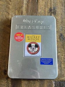 The Mickey Mouse Club 1955 Disney Treasures DVD Tin NEW : LTD ED w COA & Art - Picture 1 of 11