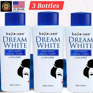 W1 3ct Kojie San Dream-White Anti-Aging Facial Toner with Collagen 100ml Genuine - Picture 1 of 7