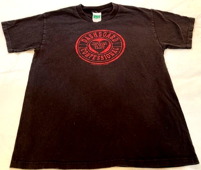Dashboard Confessional -Through the Heart of the South Logo T Shirt - Size M - Image 1 of 2