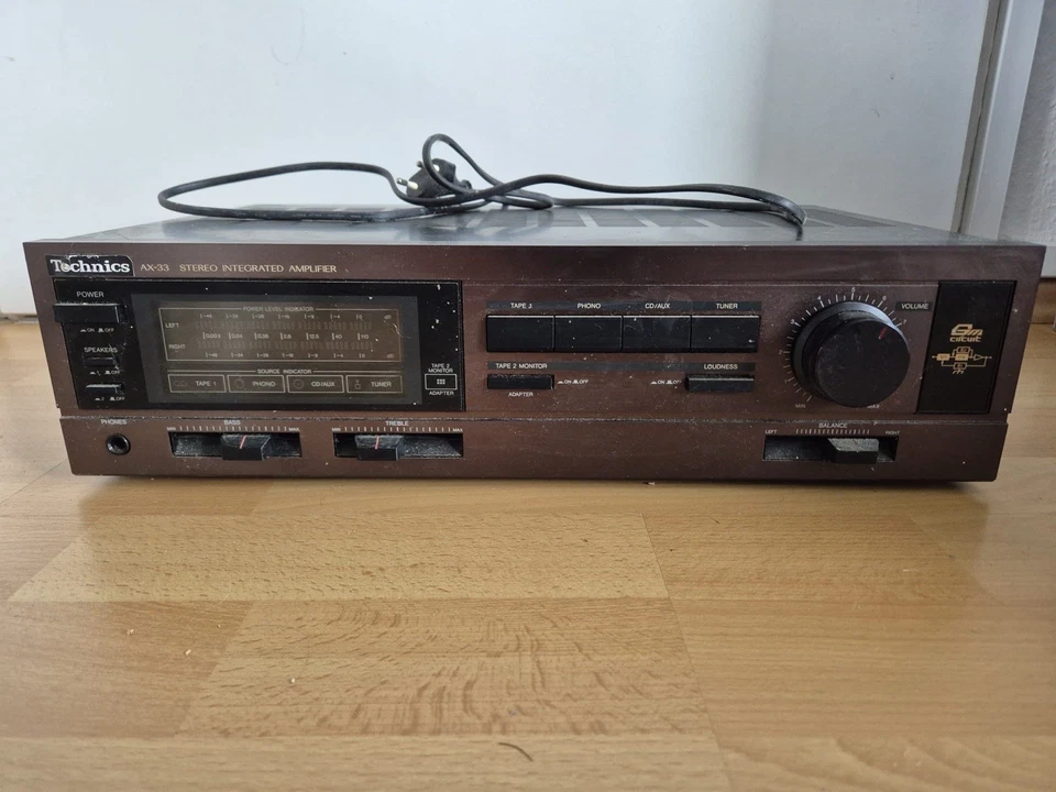 JVC AX-33BK Stereo Integrated Amplifier - Bild 1 von 3