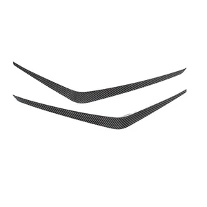 Parachoques delantero seco de fibra de carbono Canards moldura lateral para Ford Mustang 2024-2025 - Imagen 1 de 5