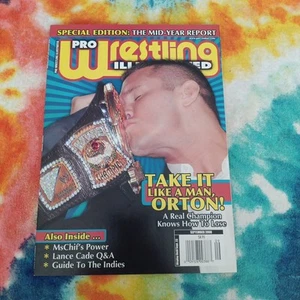 PRO WRESTLING ILLUSTRATED SEPTEMBER 2008 WRESTLING MAGAZINE RANDY ORTON WWE - Picture 1 of 24