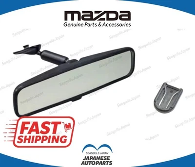 In Stock! MAZDA Genuine RX-7 RX7 FD3S Interior Room Rear View Mirror & Base Set - Image 1 of 3