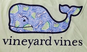 Vineyard Vines Youth Whale Key Lime Graphic Pocket T Shirt- Size M (10-12) - EUC - Picture 1 of 10