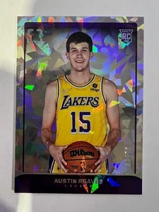 Panini Photogenic Austin Reaves #137 RC 2021-22 novato Cracked Ice Lakers/75 - Imagen 1 de 4