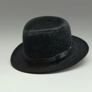 1/6 scale Black Topper Hat for 12'' ACTION FIGURE Doll Accessory - Picture 1 of 15