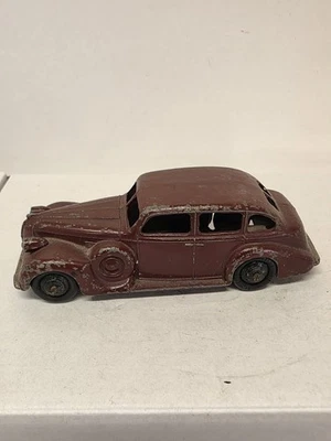 RARO COCHE MODELO DIECAST VINTAGE DINKY TOYS # 39D BUICK VIRREY BERLINA GRANATE 1947 Foto 1 de 4