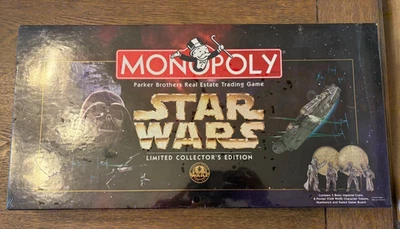 Monopoly Star Wars Edición Coleccionista Limitada Juego de Mesa NUEVO Precintado 1996 Foto 1 de 4