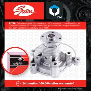 Water Pump fits HYUNDAI i30 FD 2.0 07 to 12 G4GC Coolant Gates 2510023003 New - Picture 1 of 4