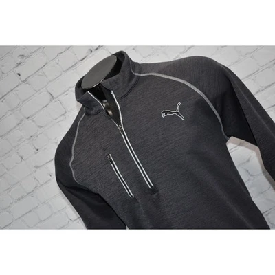 Puma Golf Pullover Mens Size XL Performance Gray Shirt 1/4 ZIP Power PWR Warm - Image 1 of 4