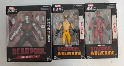 Marvel Legends Deadpool Wolverine Lot Colossus Yellow Suit NEW - Image 1 of 4