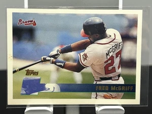 1996 Topps - #389 - Fred McGriff - Atlanta Braves - Picture 1 of 2