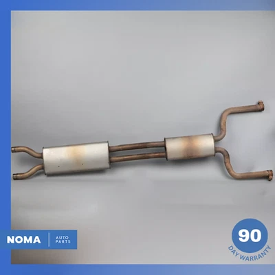 05-09 Jaguar XJ8 X350 LWB 4.2L N/A Intermediate Exhaust Muffler Dual Pipe OEM - Image 1 of 4