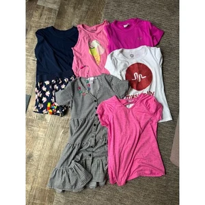 7 piece Lot of Girls Clothes. Mixed Brands. Size 7/8 - Picture 1 of 15